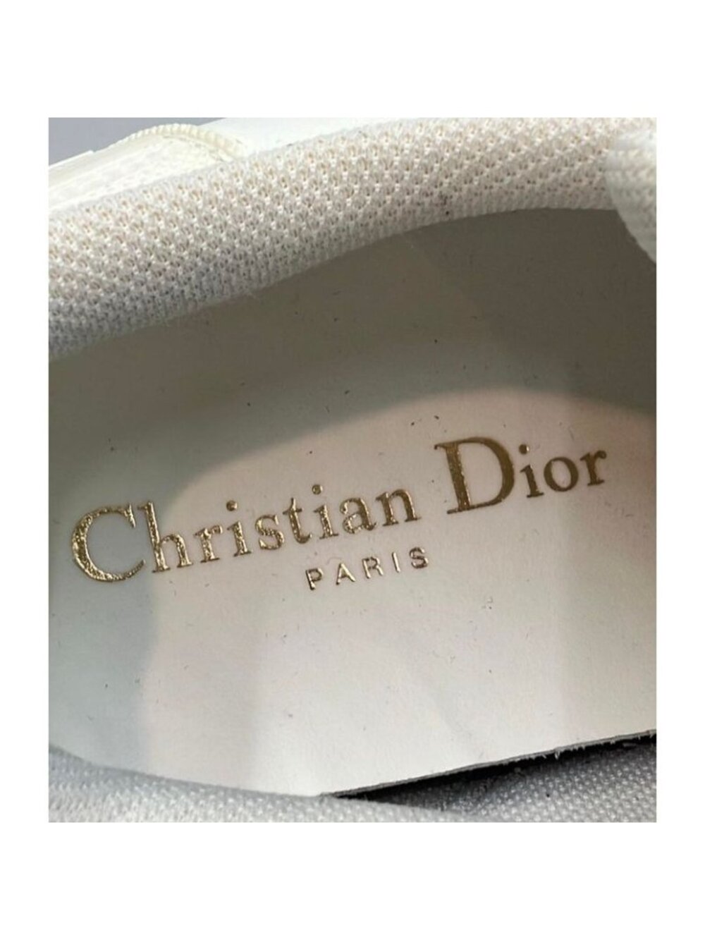 Christian Dior Low Cut Sneakers Id SIZE 36.5 - Picture 4 of 10